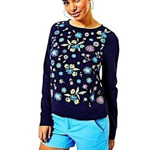 Lilly Pulitzer Rami sweatshirt embroidered True Navy